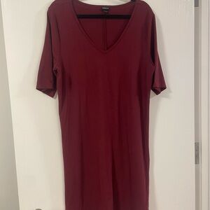 Torrid Rich Burgundy Dress